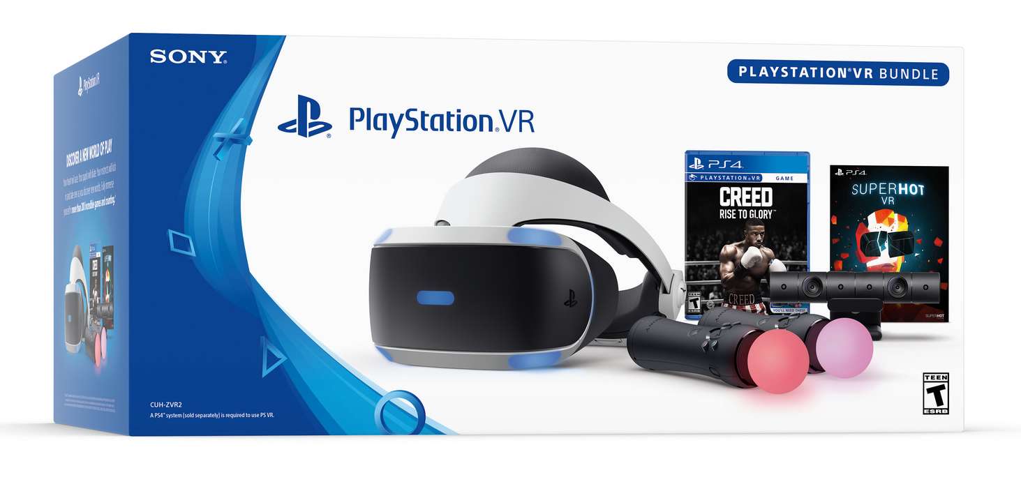 PlayStation VR oferowane w nowych zestawach