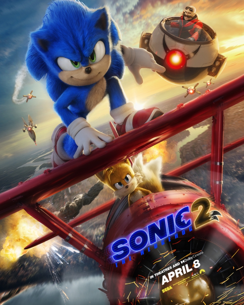 Sonic 2 na pierwszym plakacie. Zwiastun filmu zadebiutuje na The Game Awards