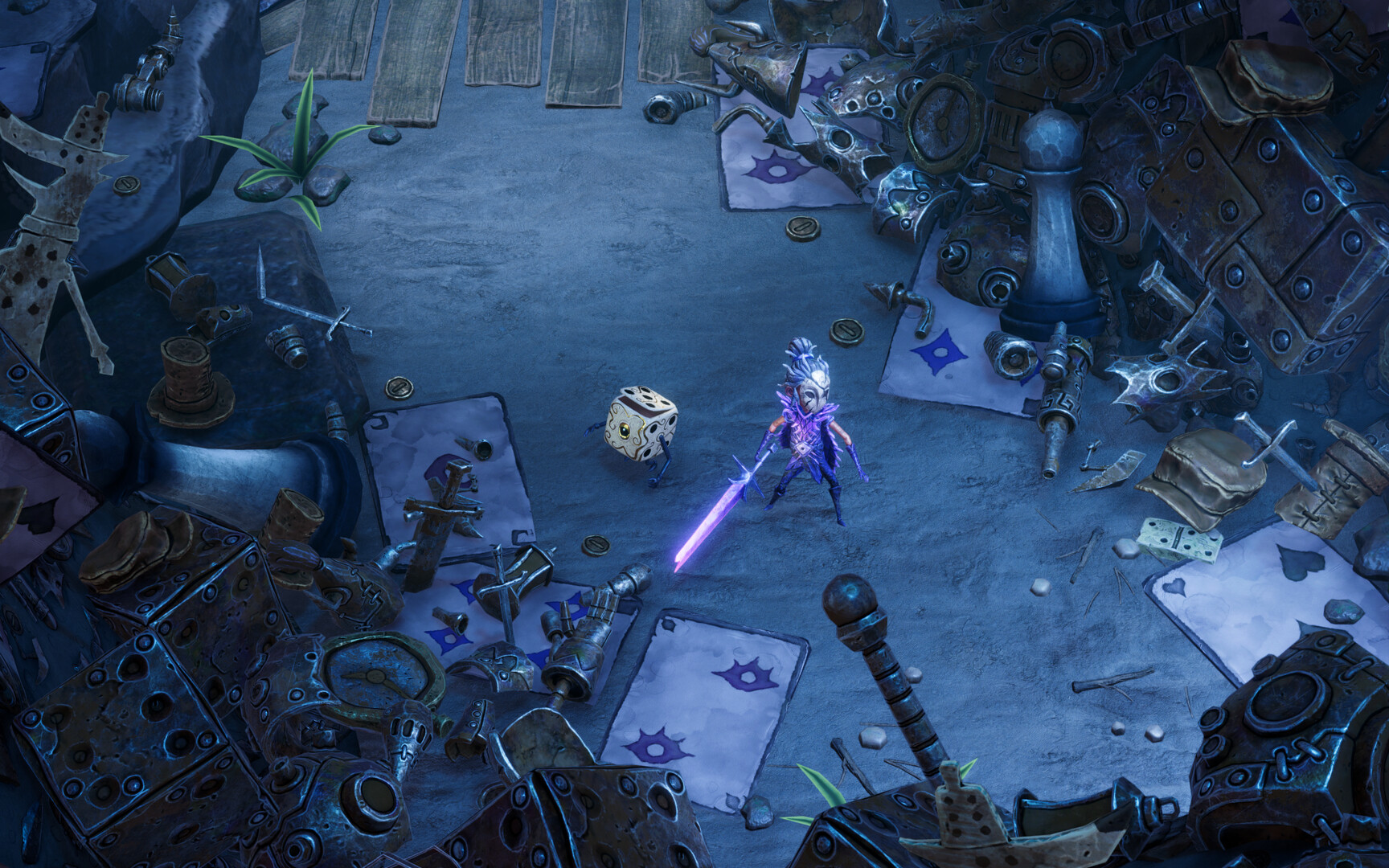 Lost in Random: The Eternal Die