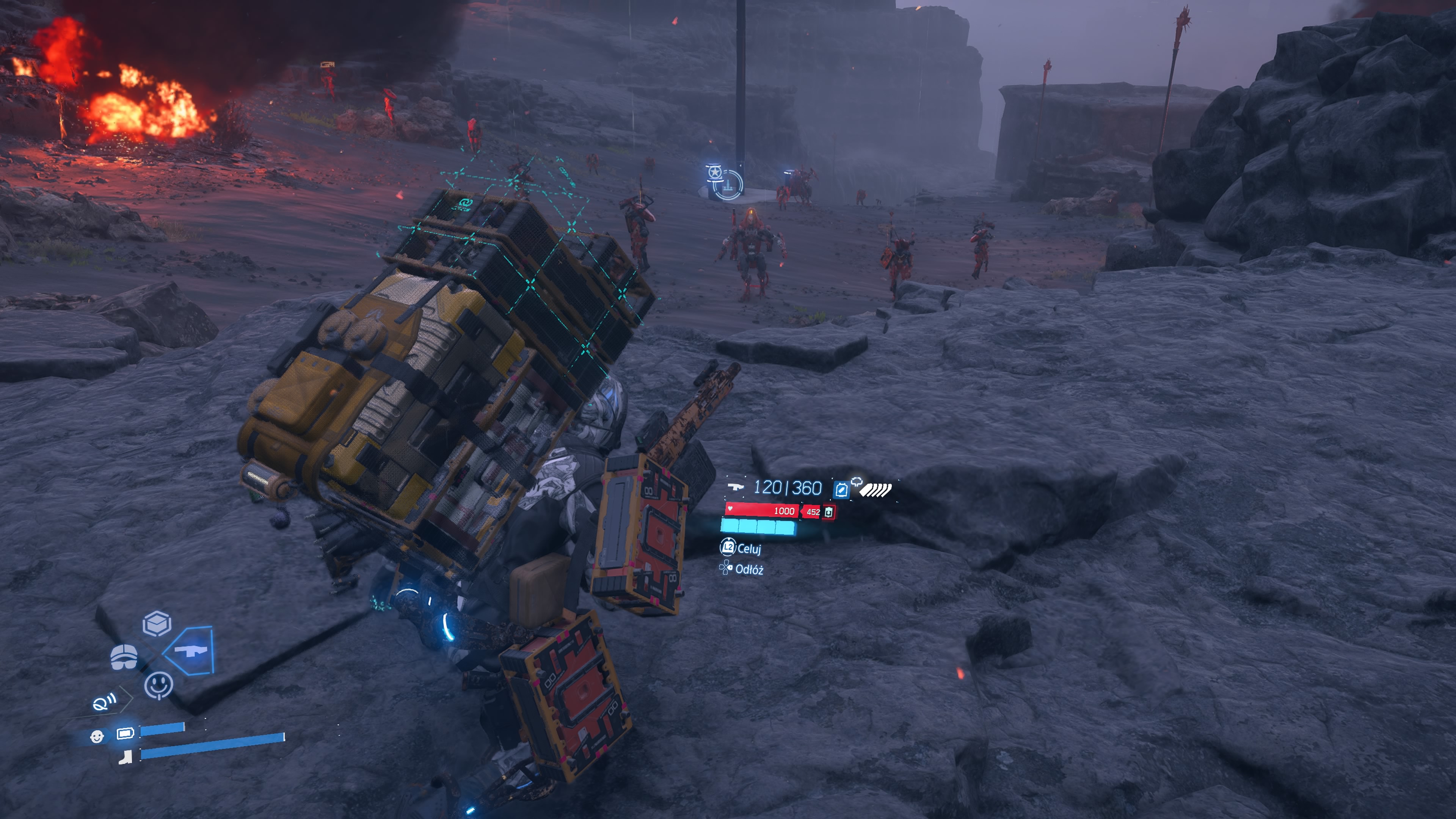 Death Stranding 2 - Zlecenie 46: Jednostka Terminala Drawbridge do F8, Stacja 1 i Stacja 2