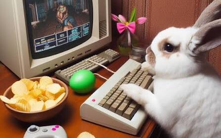 Wielkanoc - jajka, granie w gry i już nie to co kiedyś 