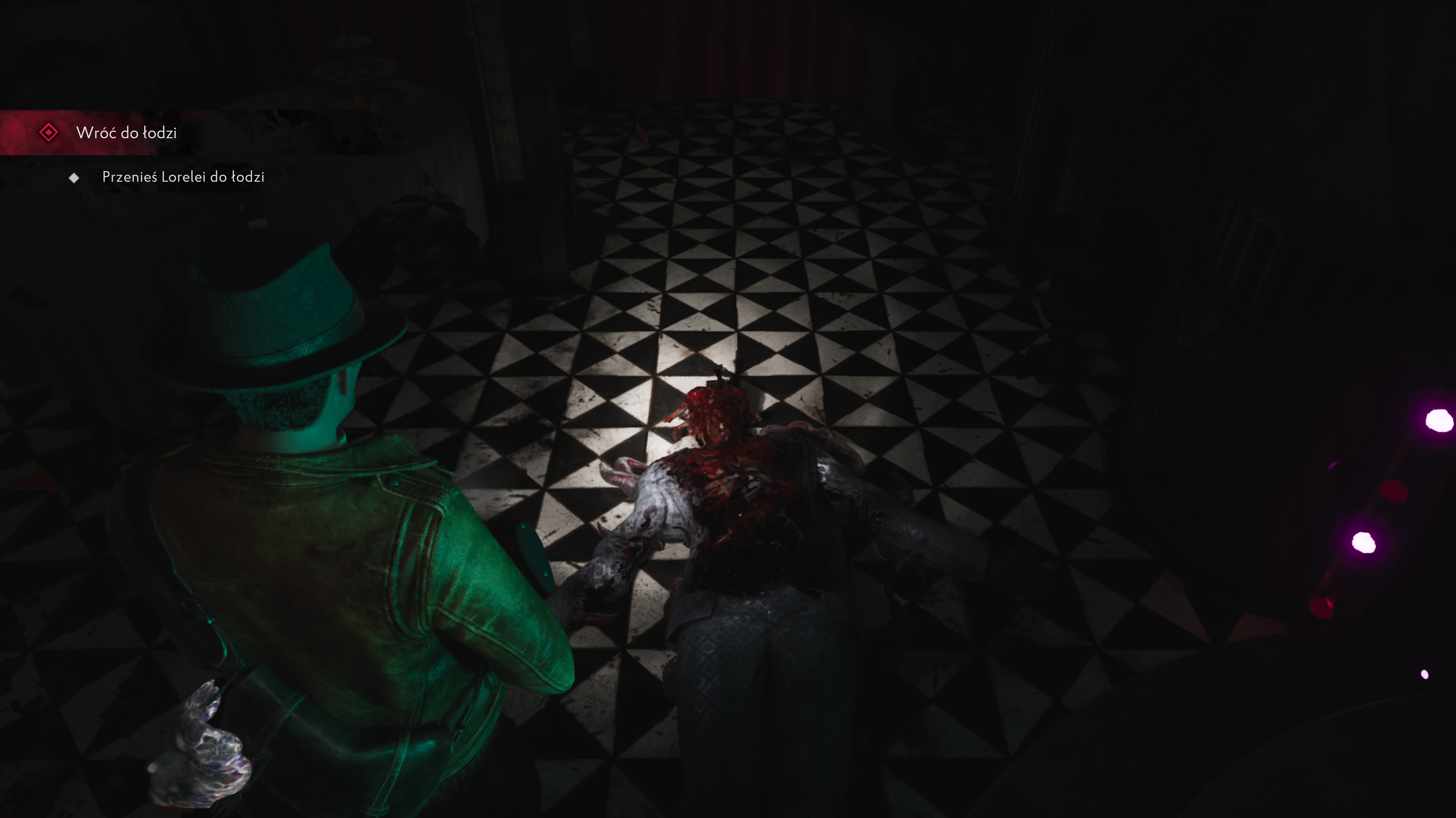 The Sinking City 2 - Hotel Devil's Reef: piwnica, trujący gaz, trzy klucze Lorelei, syrena, szkatułki, scena
