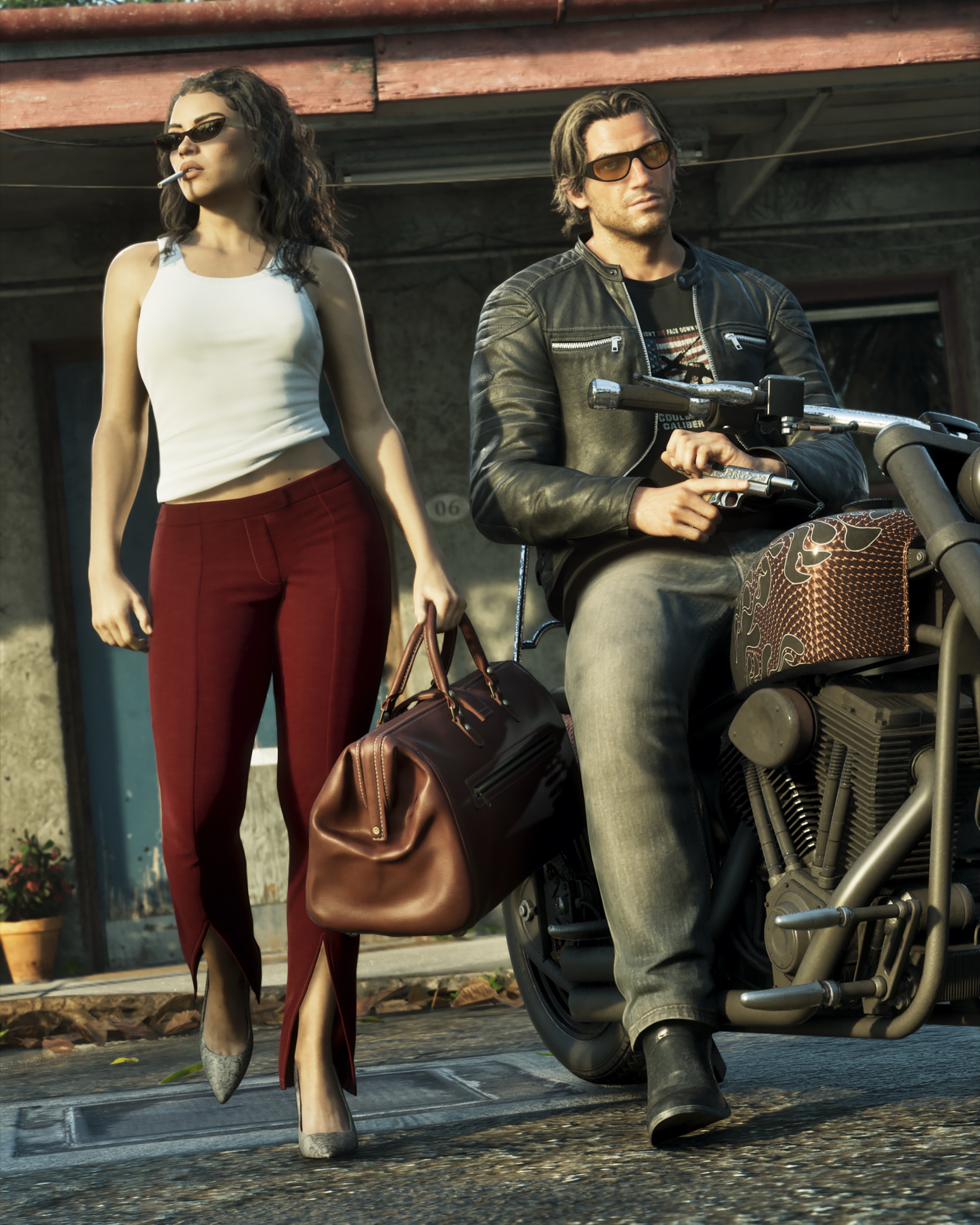 GTA 6 - Lucia i Jason w stylowych ciuchach