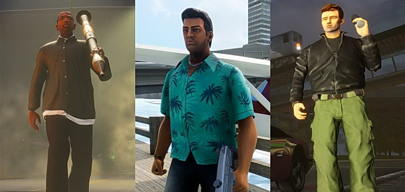 GTA The Trilogy w analizie grafiki na wszystkich konsolach. Szokujące niedoróbki w GTA San Andreas