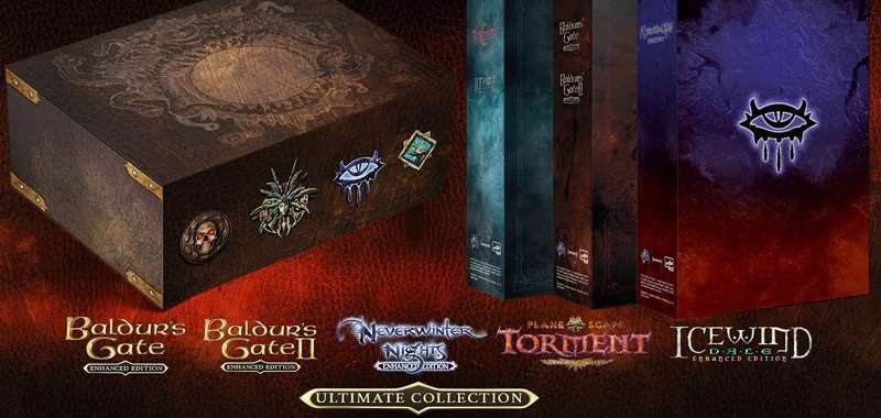 Kolekcjonerskie wydania Baldur&#039;s Gate, Neverwinter Nights i Planescape: Torment na konsole