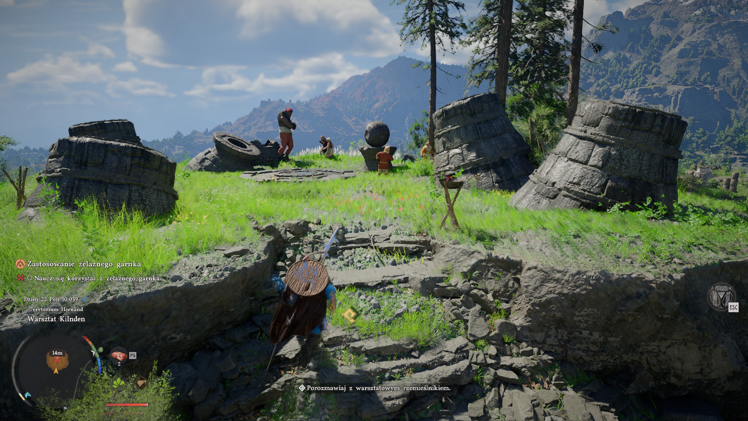 Crimson Desert - Tajemniczy garnek: dźwignia, zastosowanie narzędzia