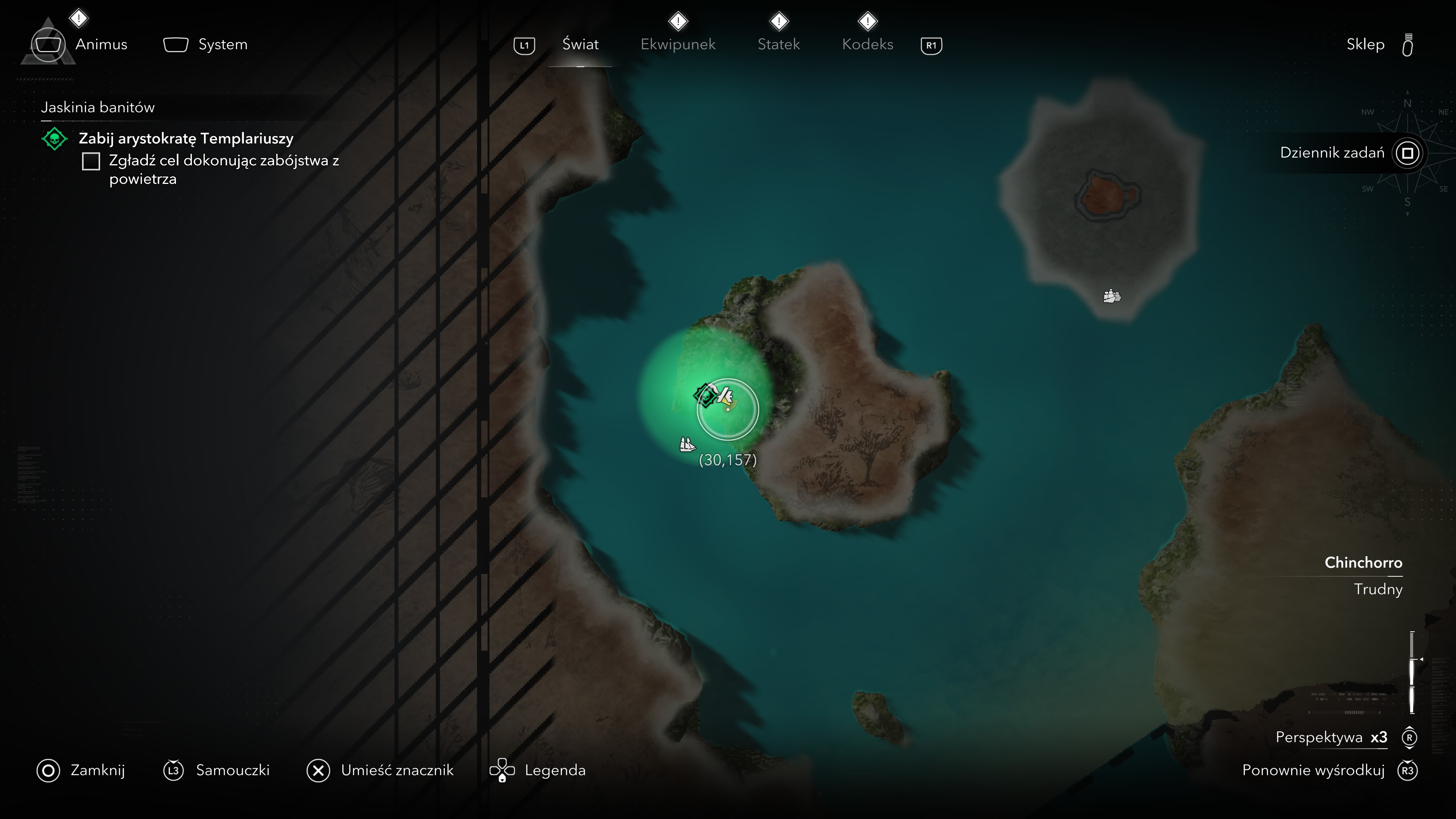 Assassin's Creed Black Flag Resynced - Mapa skarbu z Ambergris Key: lokalizacja, gdzie jest?
