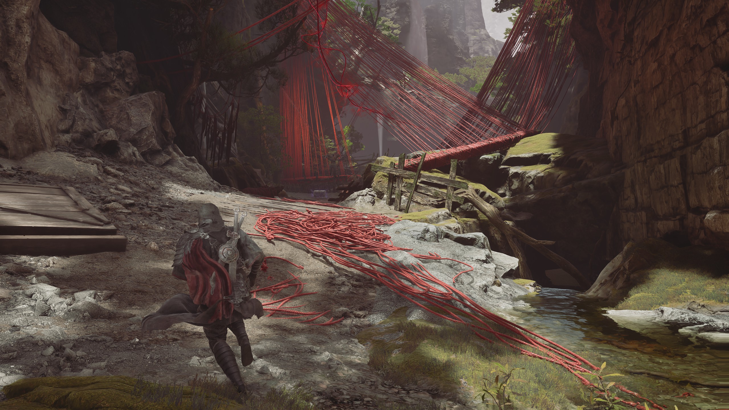 Phantom Blade Zero - Against the Flow: Weeping Creek Valley, The Hunt, pościg, dzwonek, Yu'er, wodospad