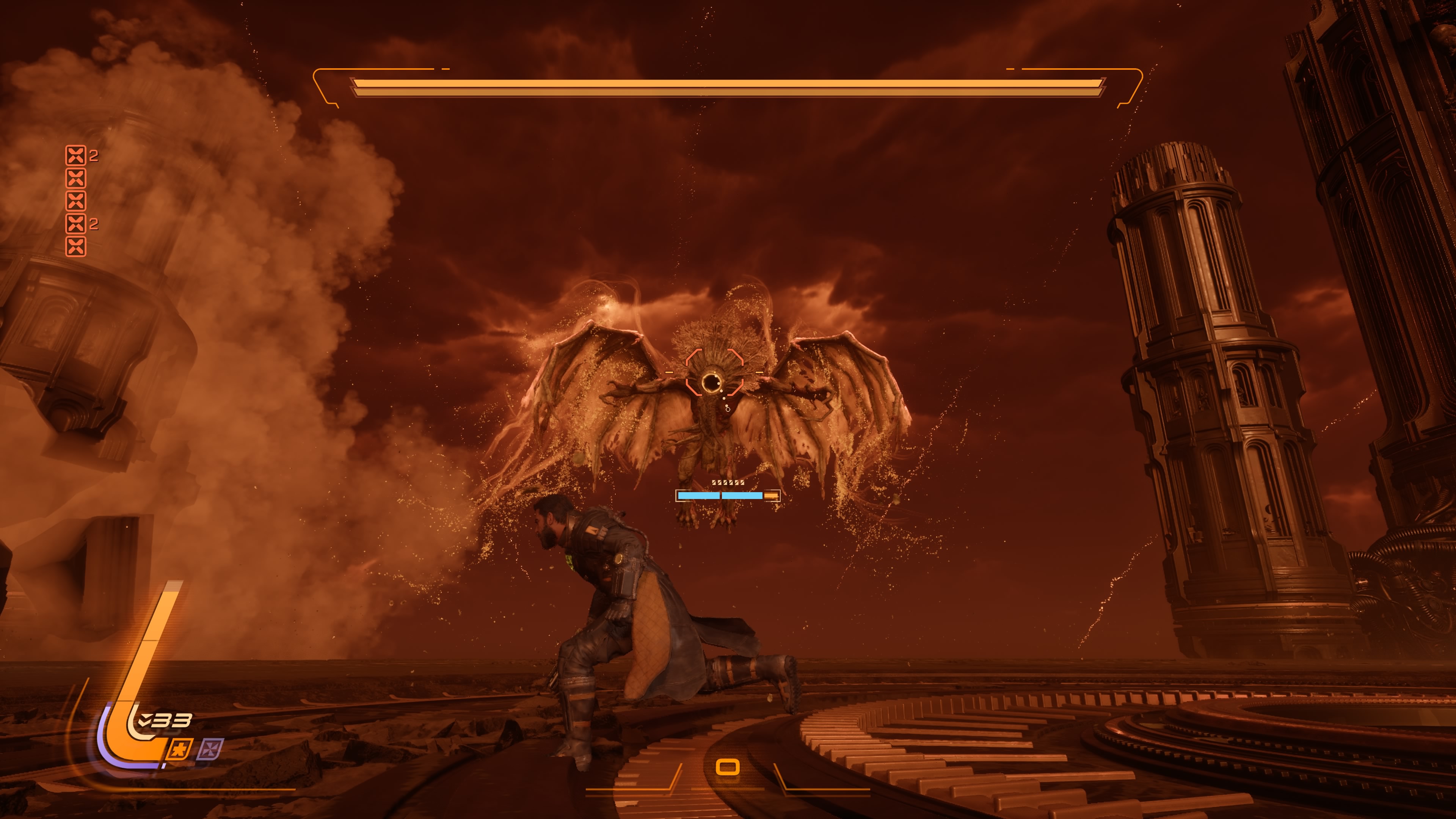 Saros - Architekt: Boss, jak pokonać wroga, taktyka, najlepsza broń na władcę