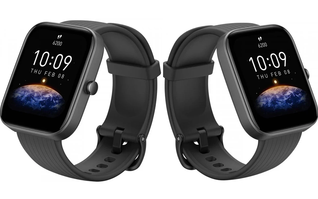 Amazfit watch bip 3 pro black