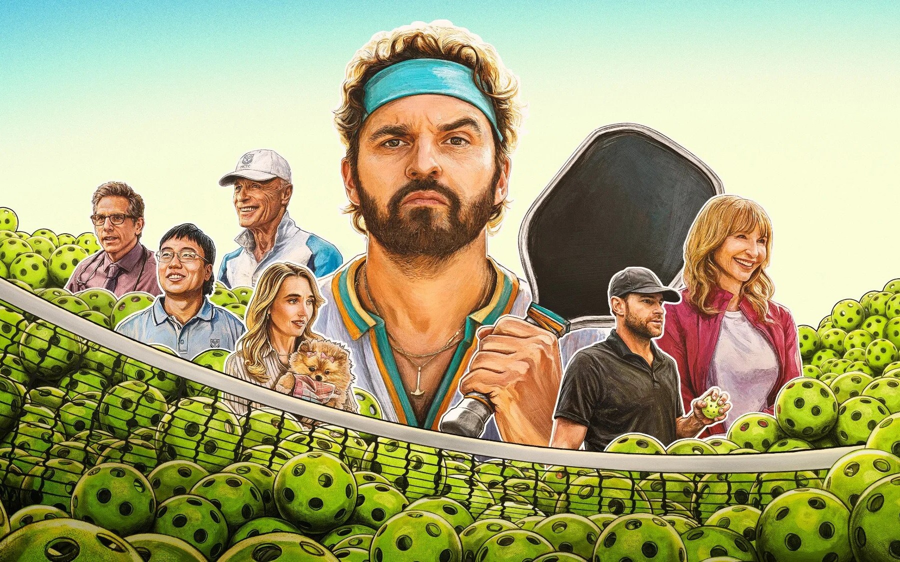 Dink (2026) - recenzja filmu [Apple]. Czy słyszałeś już o naszym panie i zbawcy, pickleballu?