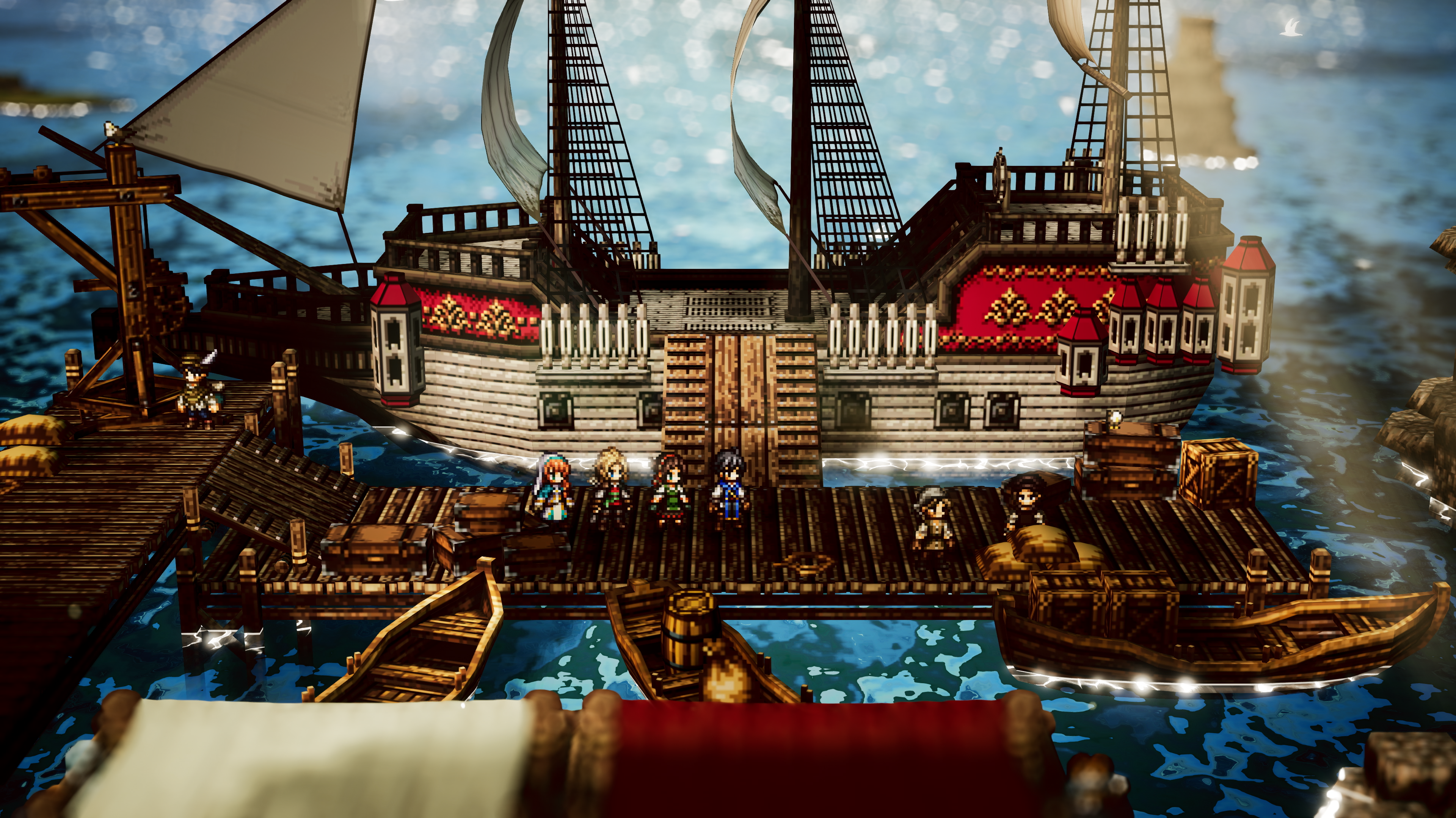  Octopath Traveler - recenzja gry. Pora na przygodę i statek