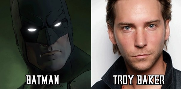 Podejrzyj w pracy Troya Bakera jako Batmana od Telltale