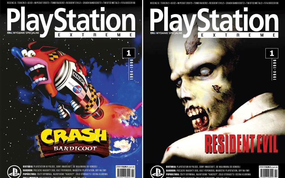 Magazyn PlayStation Extreme #1 zmierza na rynek! Początki PlayStation na blisko 140 stronach 