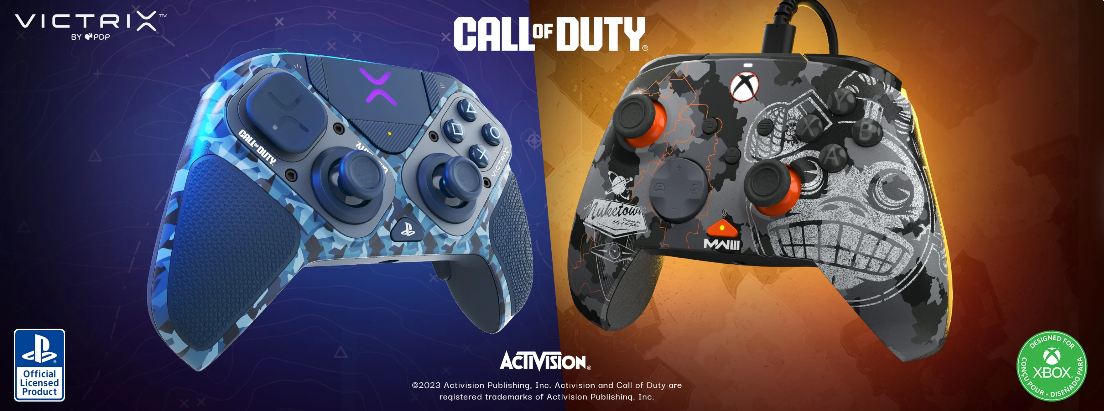 Call of Duty z własnymi kontrolerami. Victrix Pro BFG i Monkey Bomb Rematch Glow #3
