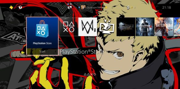 Darmowy motyw premium Persona 5 w końcu w europejskim PlayStation Store