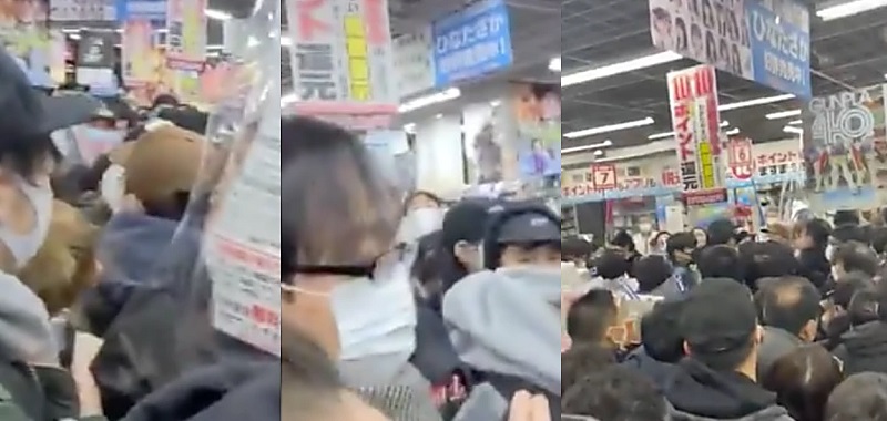 PS5 dostępne w jednym ze sklepów w Tokio wywołało prawdziwy szturm graczy. Walki o konsole sprowadziły policję