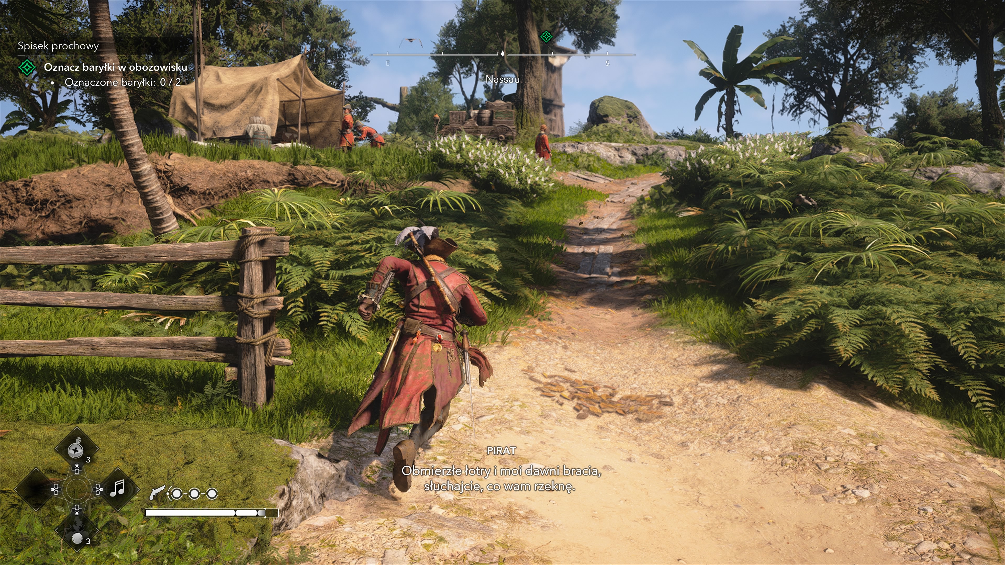 Assassin's Creed Black Flag Resynced - Spisek prochowy: baryłki, oznaczanie