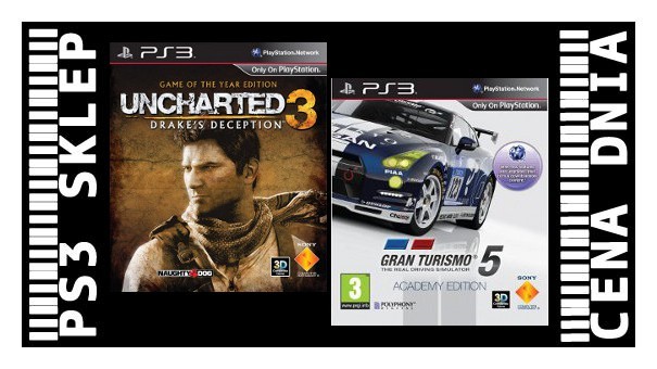 SKLEP: Edycje specjalne Uncharted 3 i Gran Turismo 5, każda w cenie 75 PLN!  [materiał sponsorowany]