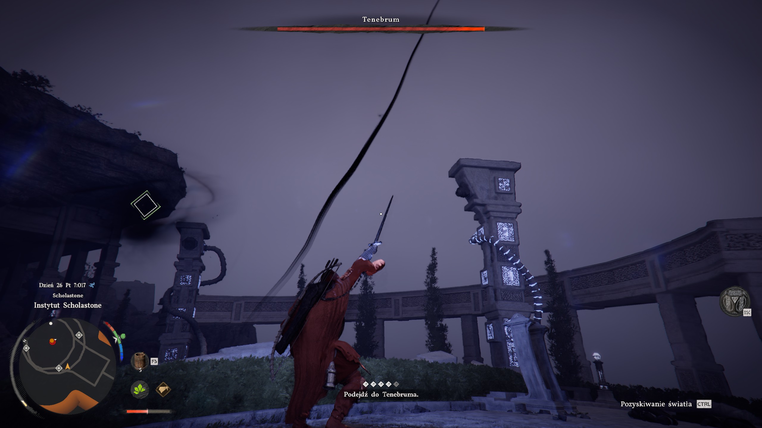 Crimson Desert - Brama do innego świata: mechanizm, przełącznik, baterie, eksperyment Octaviusa, Tenebrum