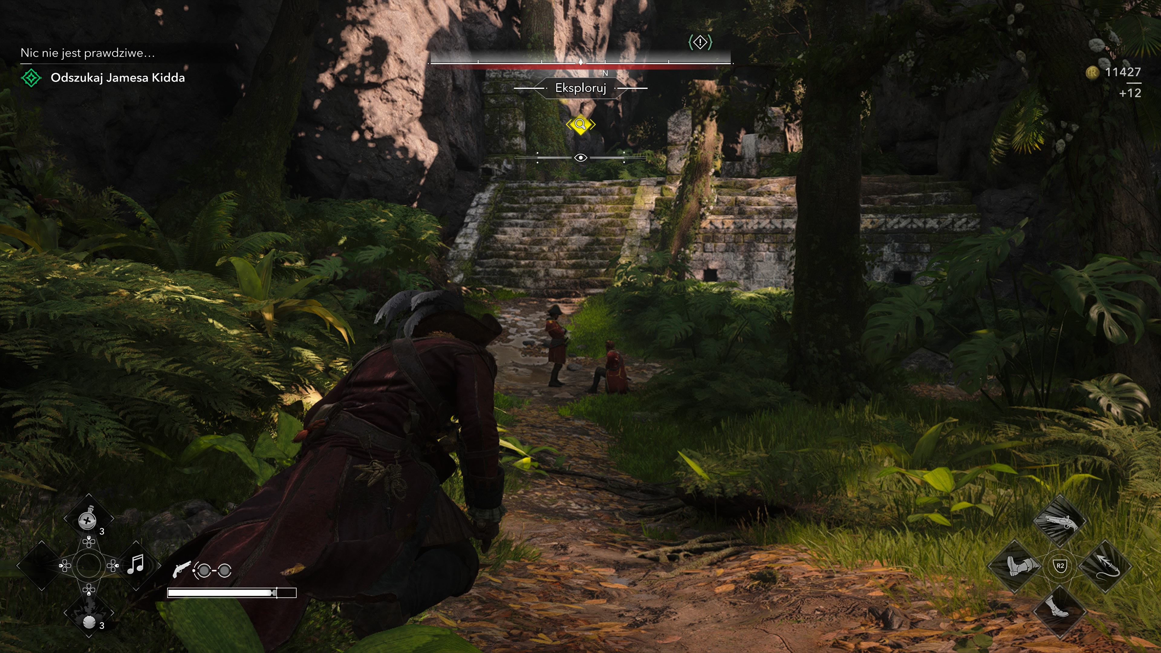 Assassin's Creed Black Flag Resynced - Nic nie jest prawdziwe: asasyn, świątynia, mentor Ah Tabai