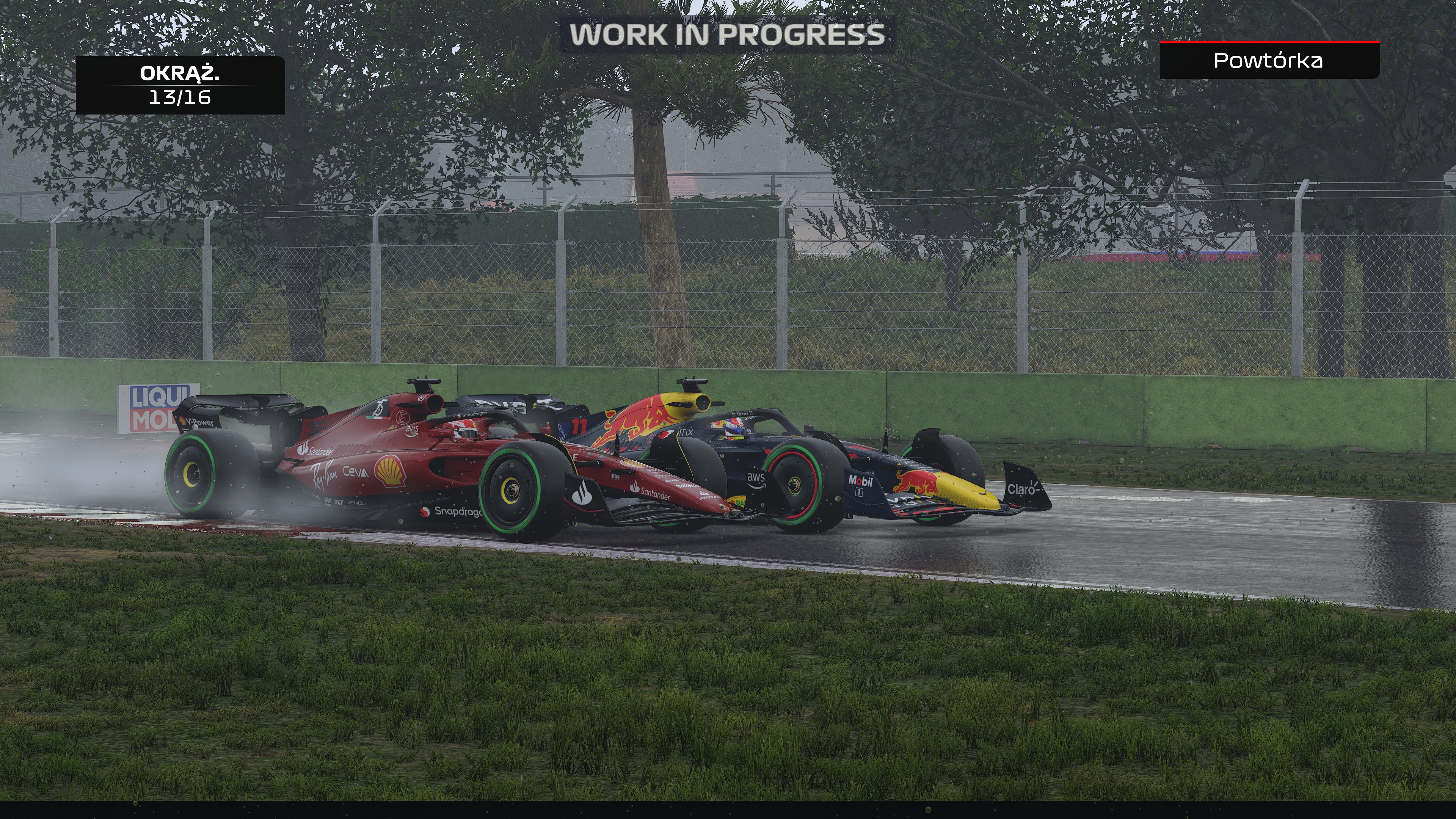 F1 22 Red Bull i Ferrari