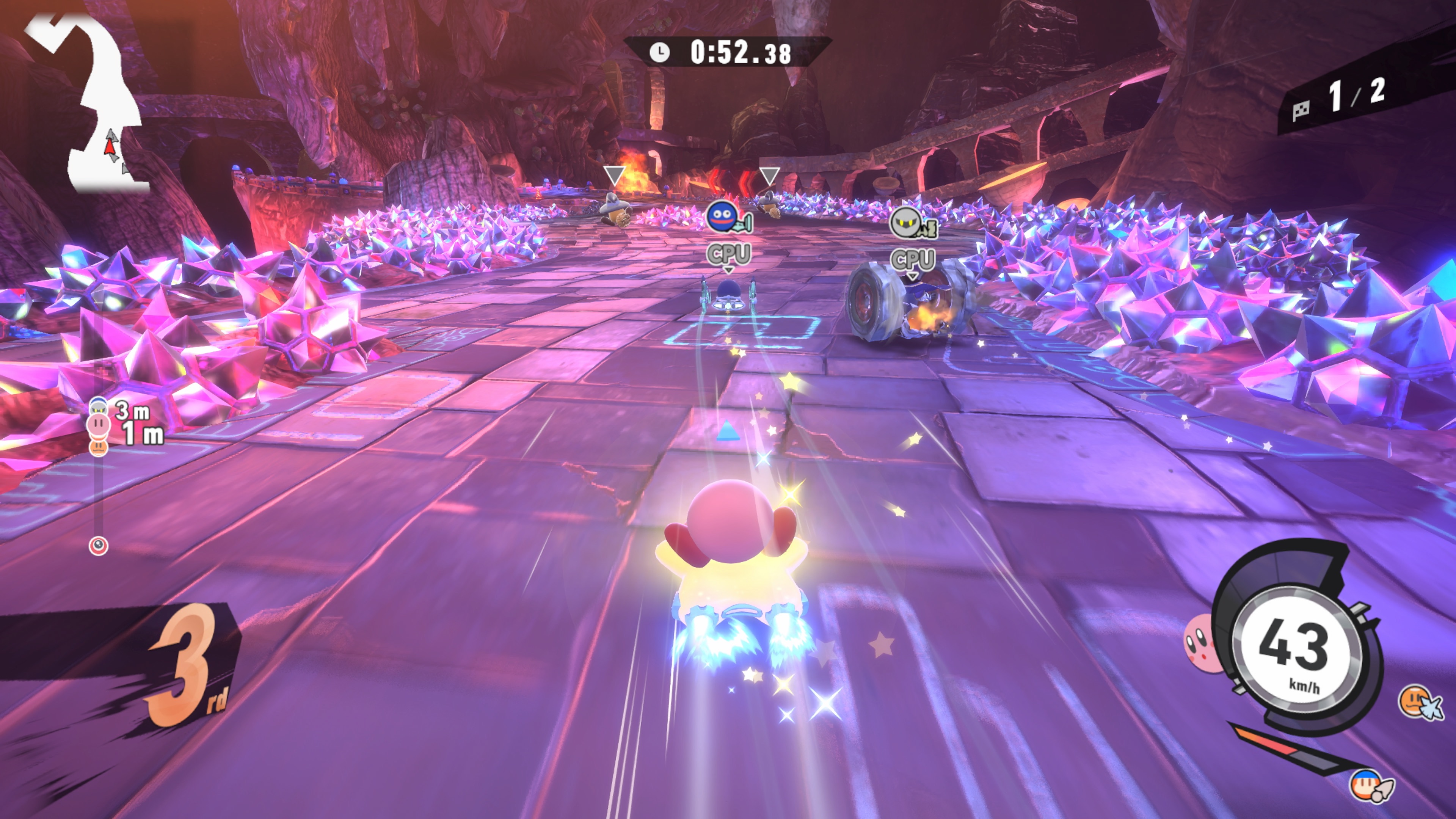 Kirby Air Riders - recenzja gry. Wyścig, 3 miejsce