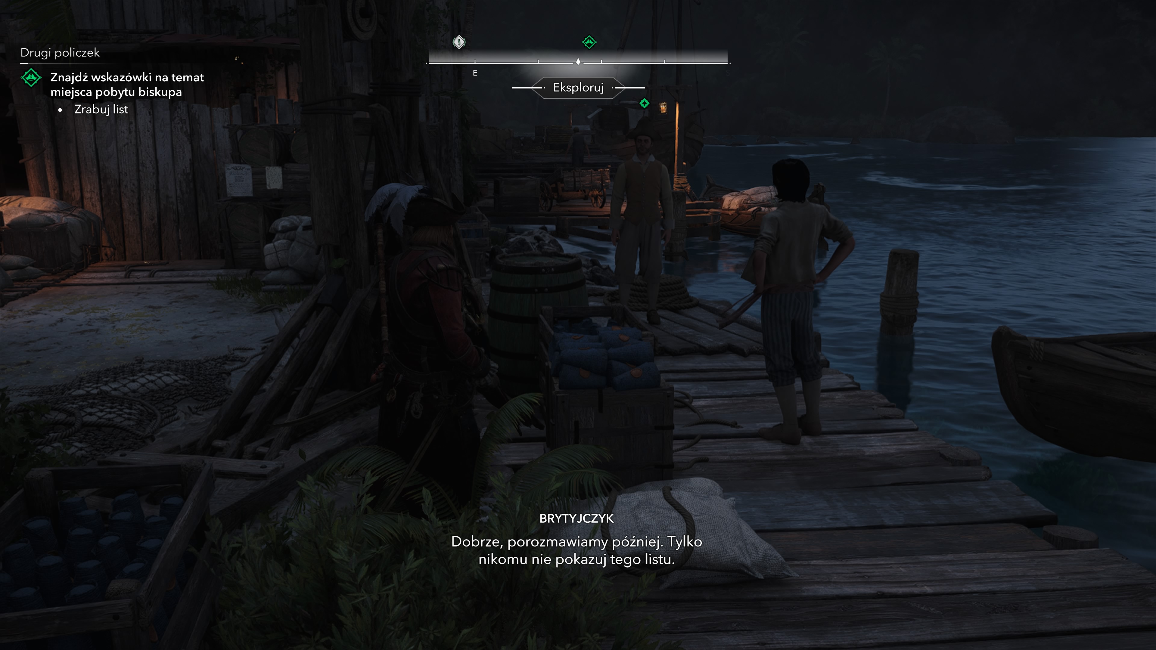 Assassin's Creed Black Flag Resynced - A jeśli twoja prawica cię gorszy, Drugi policzek: biskup Ravenscroft