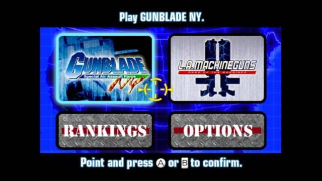 Gunblade N.Y. & L.A. Machineguns Arcade Hits Pack