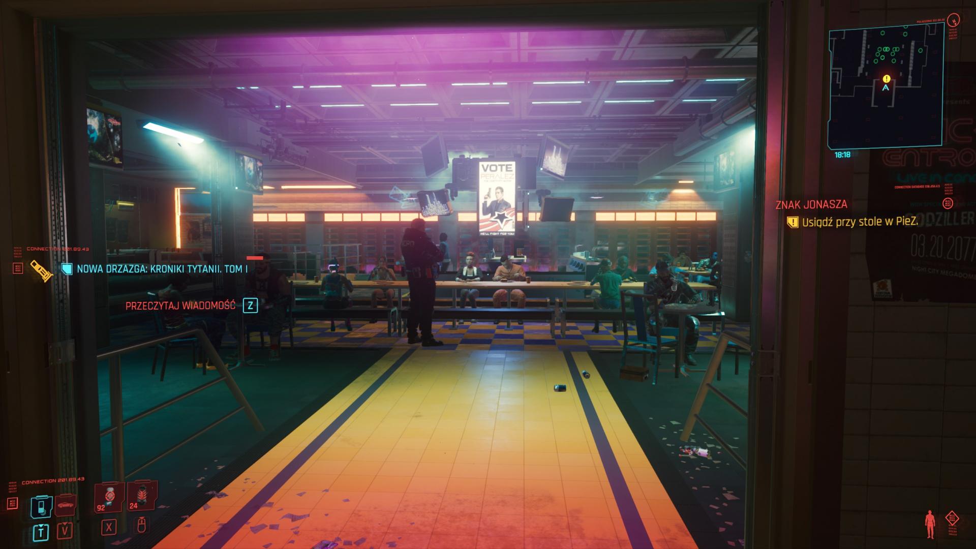 Cyberpunk 2077 - Uliczna sprawiedliwość; Znak Jonasza