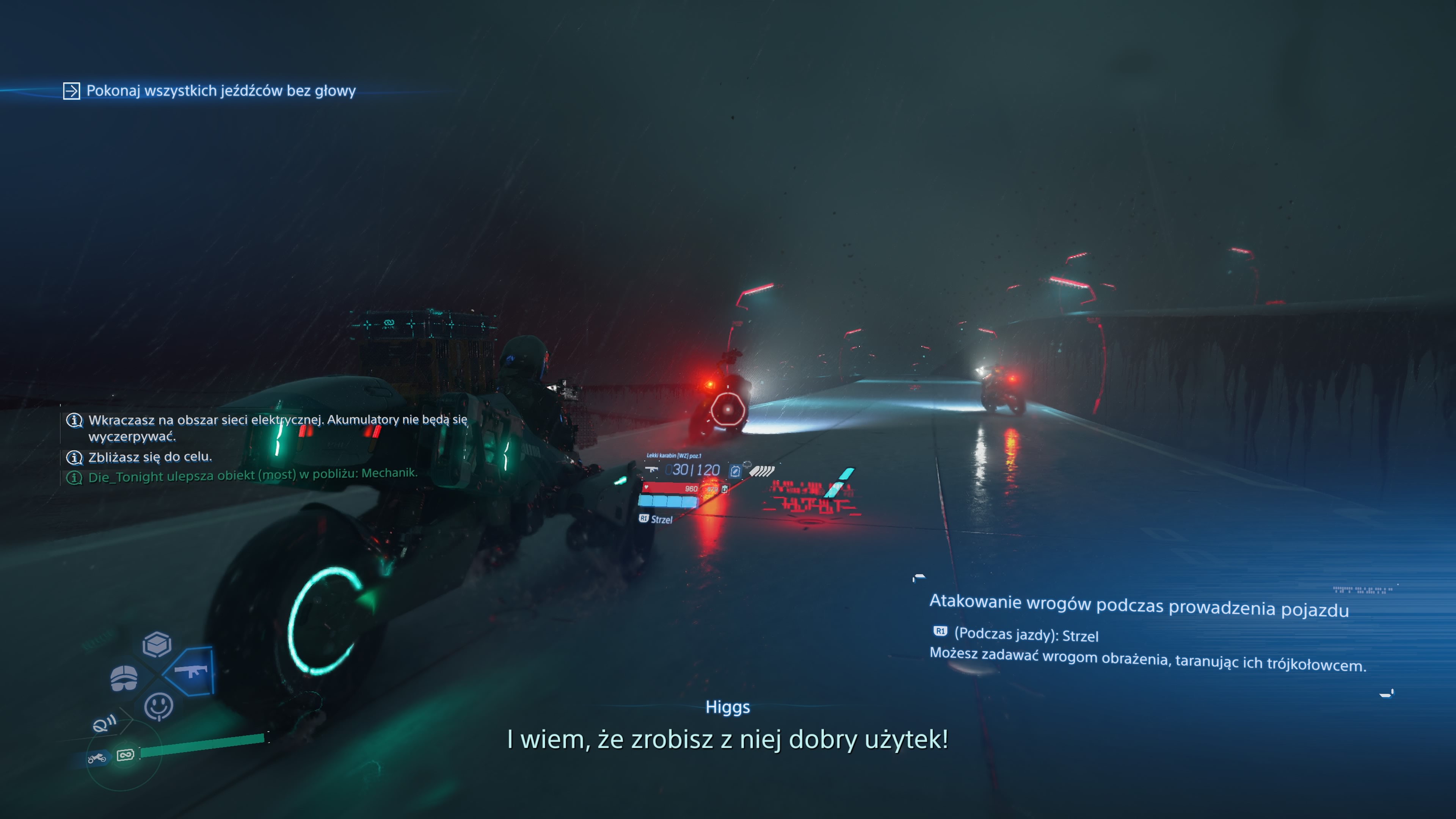 Death Stranding 2 - Zlecenie 109 i 110: Dowód ataku Łowcy Duchów, Jeździec bez Głowy, Pułapka, Motocykle