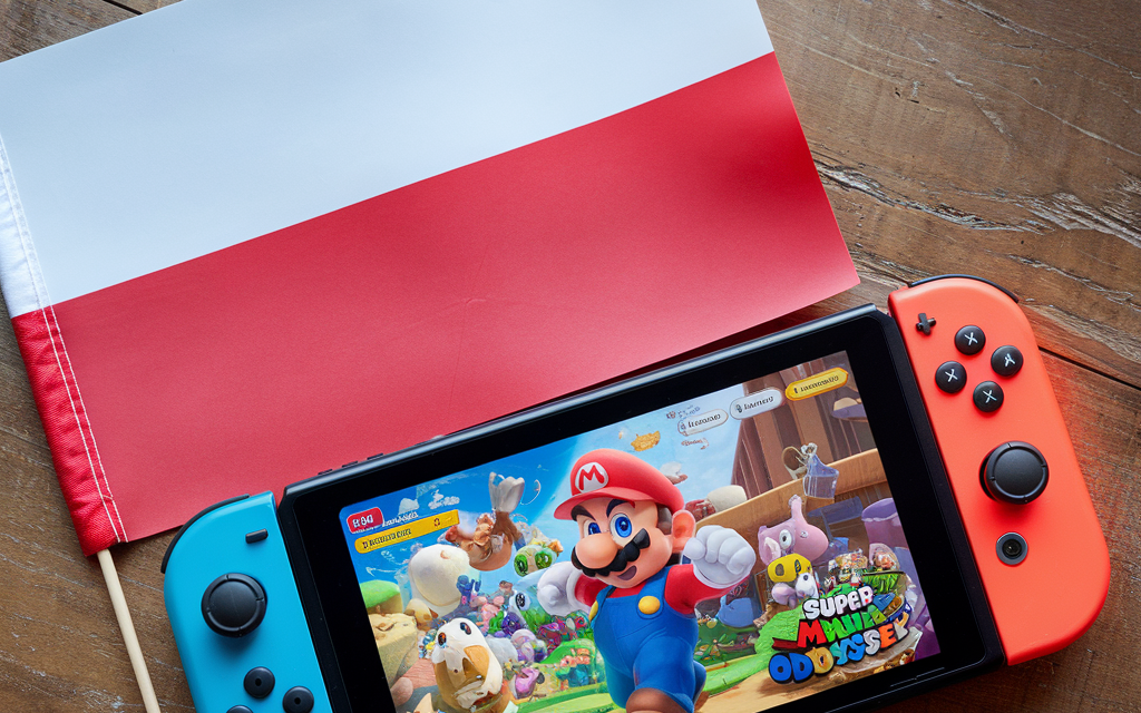 Nintendo w końcu docenia polskich graczy! Nowa konsola z menu i grami w ojczystym języku
