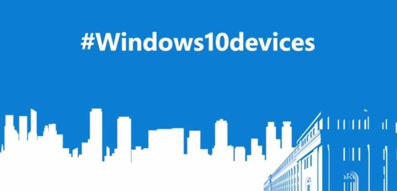 Microsoft zaprasza na konferencję dotyczącą urządzeń z Windows 10