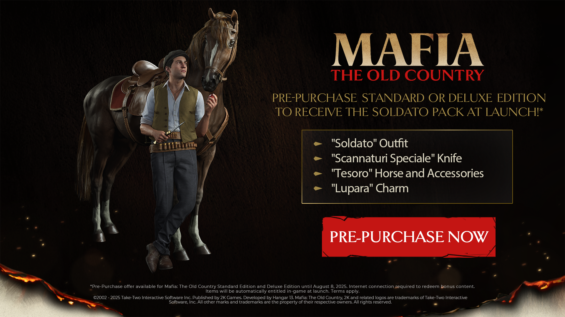 Mafia: The Old Country Preorder Bonus