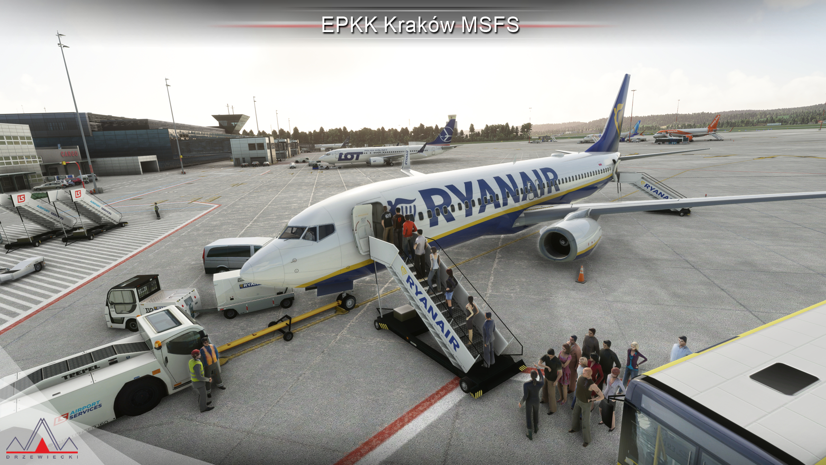 Kraków w Microsoft Flight Simulator  #1
