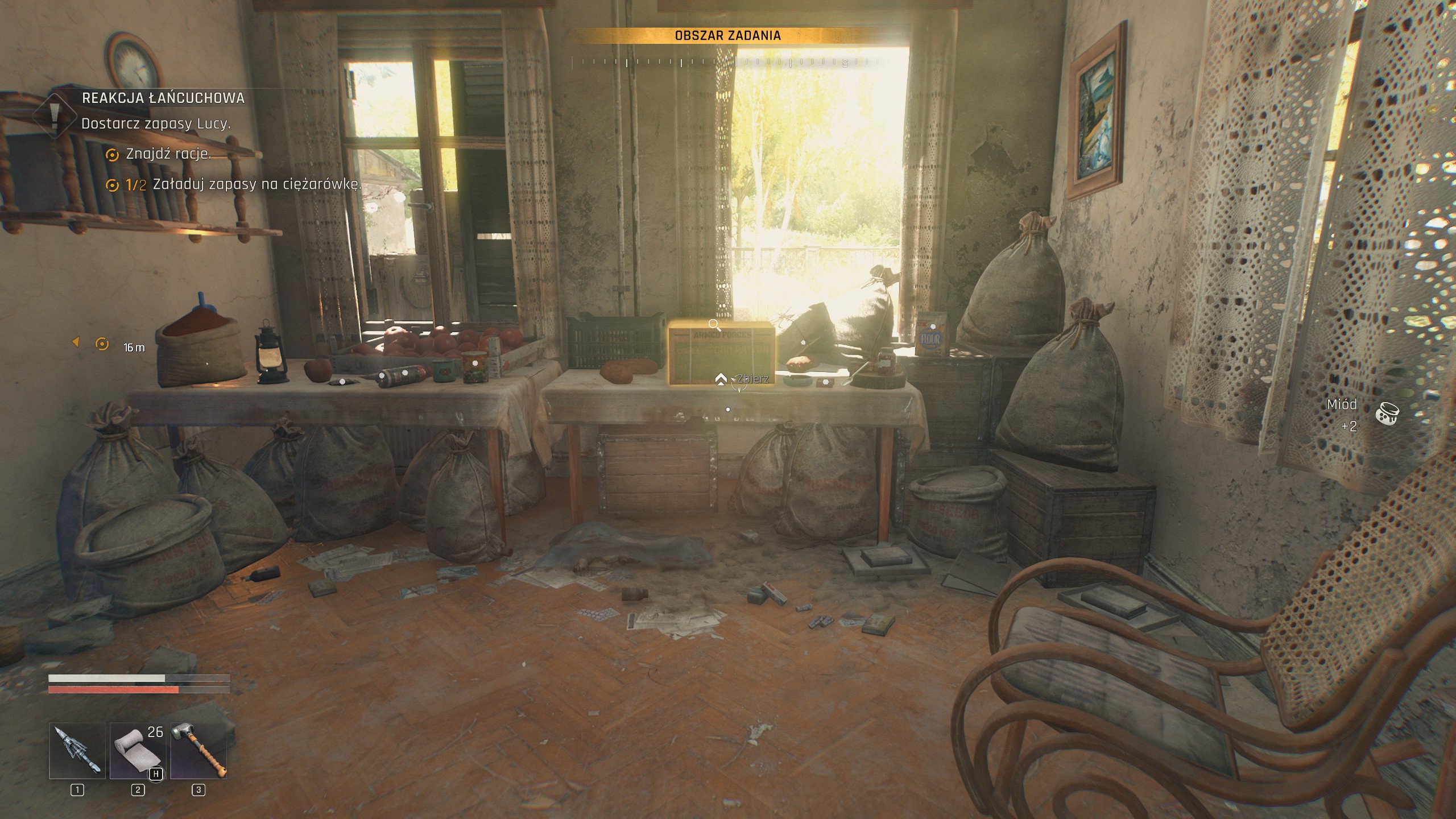 Dying Light The Beast - Reakcja łańcuchowa: chemikalia, domki letniskowe, racje, paliwo, stacja benzynowa