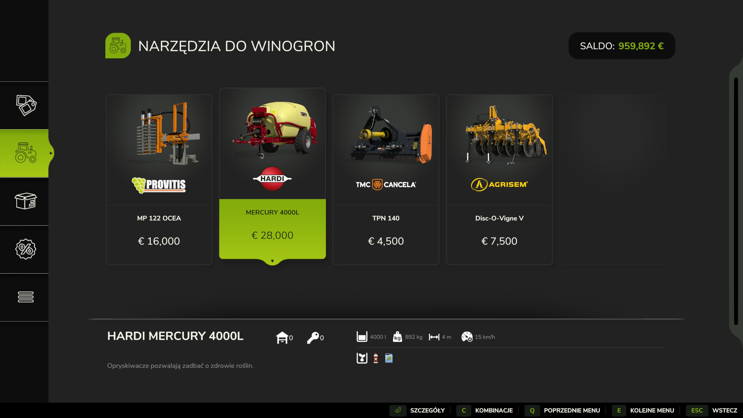 Farming Simulator 25 - Winogrona i oliwki: jak stworzyć sad, rzędy upraw