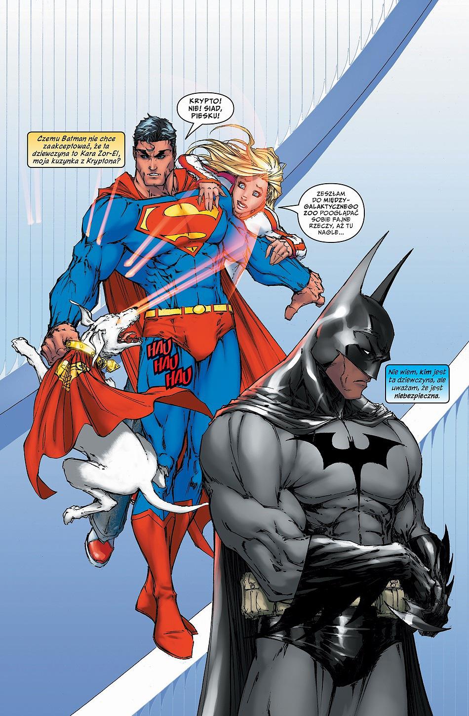 Superman i Batman: Supergirl - piękna, niebezpieczna i niepewny Batman