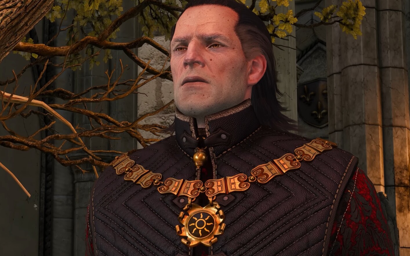 W Wiedźminie 3 Emhyr miał latać z siekierą. Oto wycięta scena z gry