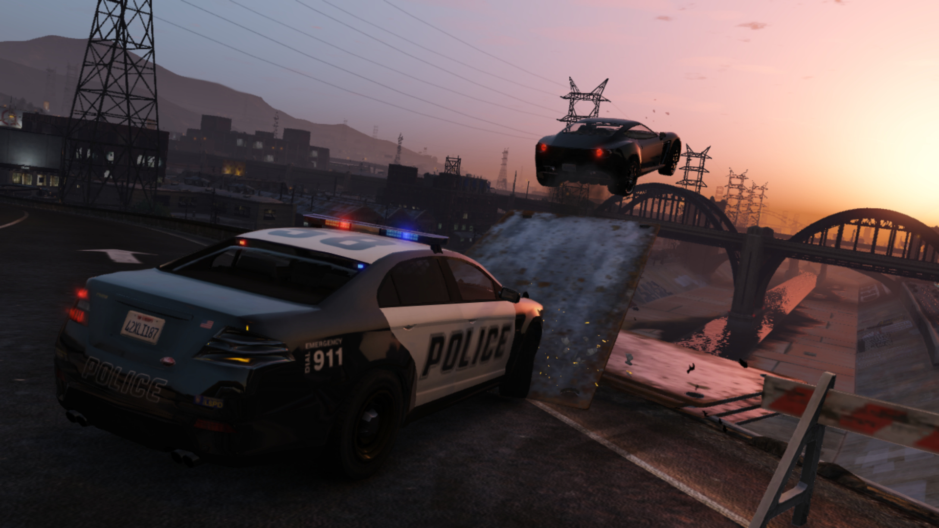 GTA 5 pościg