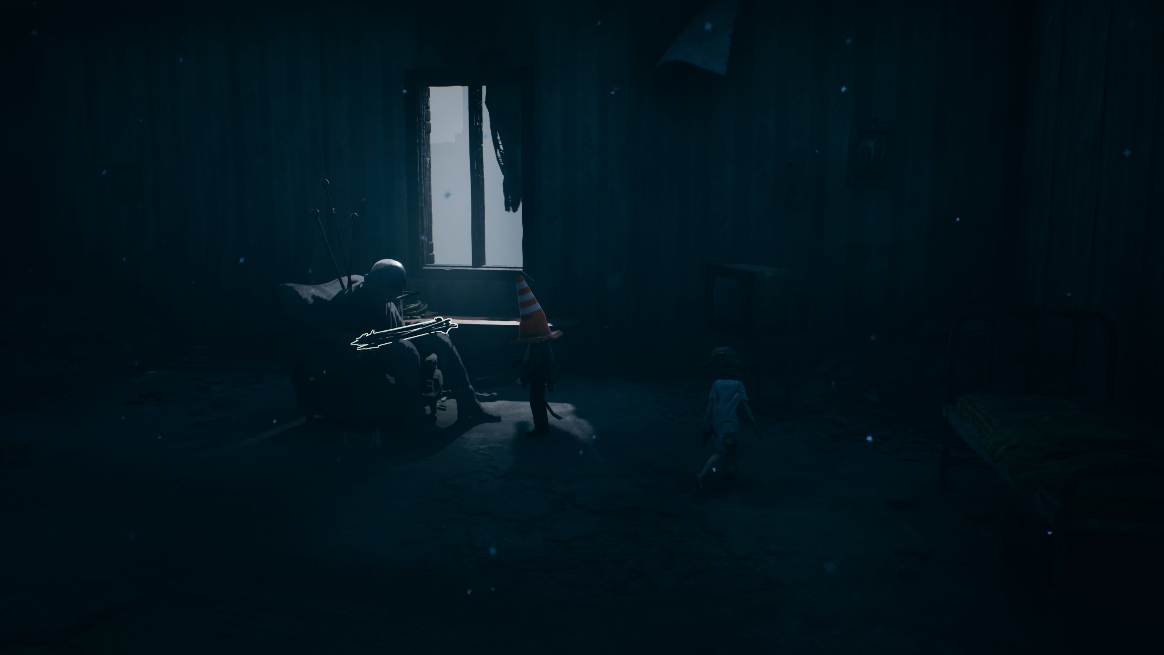 Reanimal - Akt 1: Powodzianie, opis przejścia, znajdźki: mur, jezioro, harpun, hotel, armata, świnie