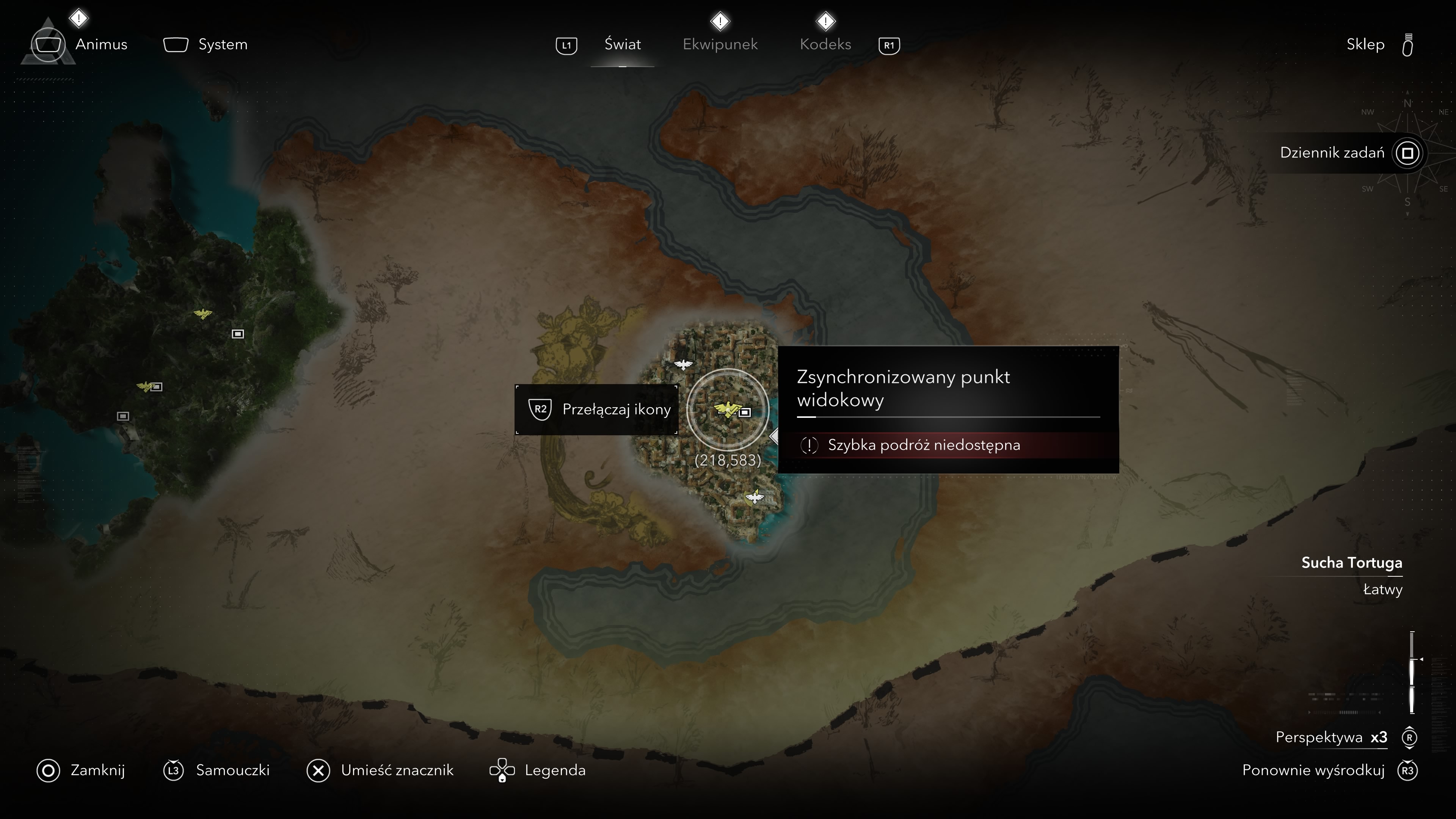 Assassin's Creed Black Flag Resynced - Szybka podróż, fast travel, jak działa?