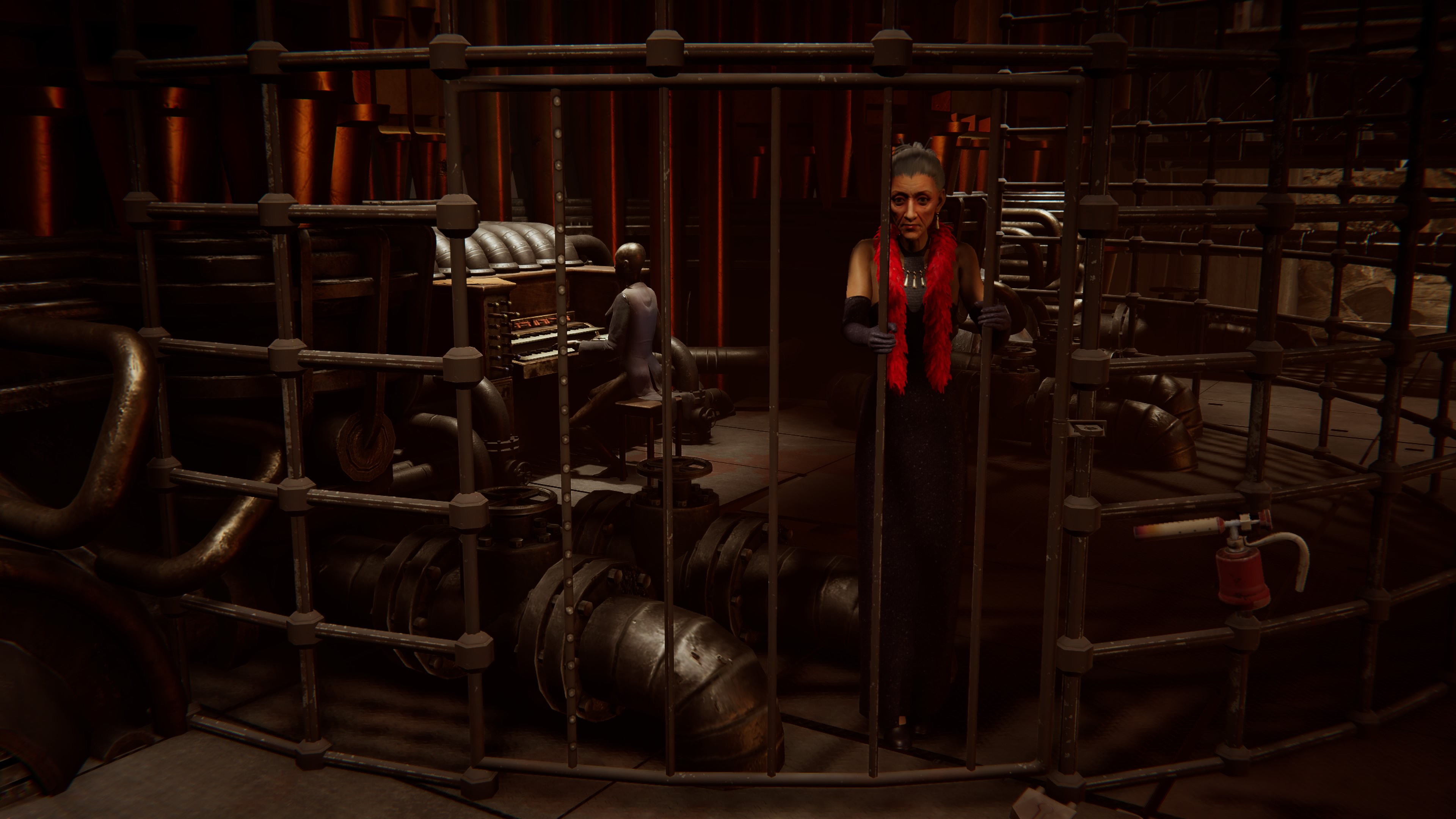 Syberia Remastered - Aralbad: zapomniane źródła, hotel, Feliks, klawiatura, spa, James, Helena, molo, drink