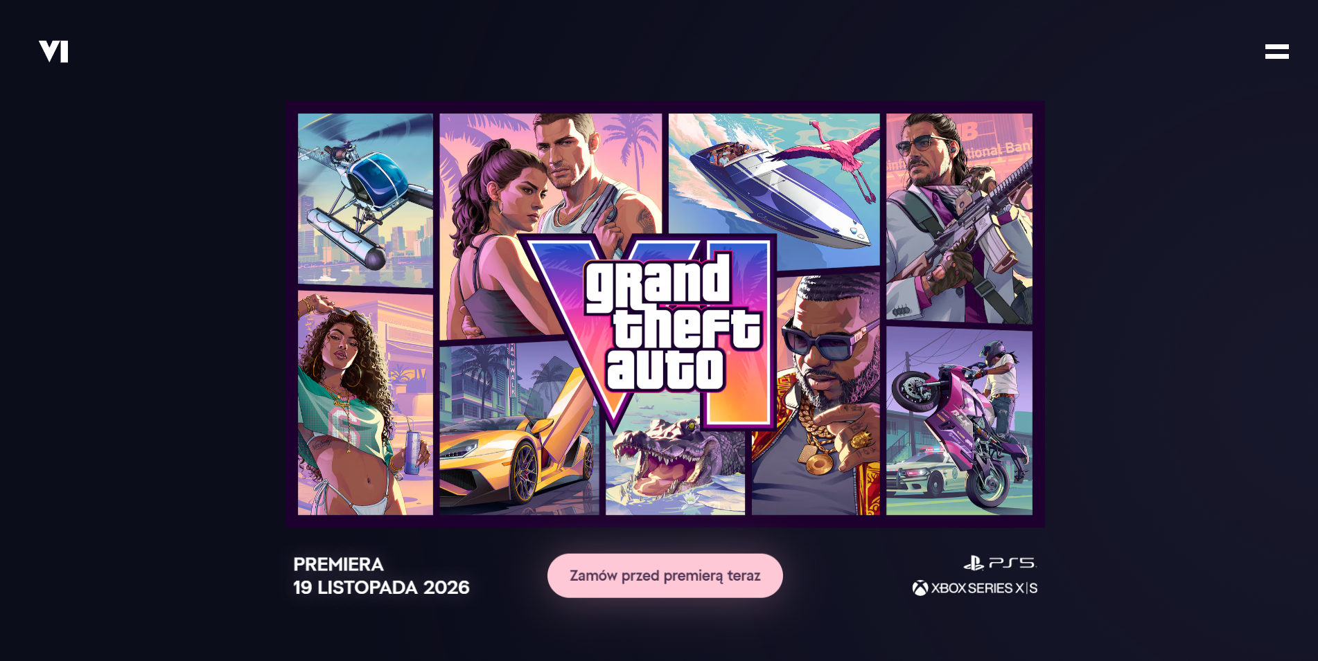 GTA 6 - Rockstar Games przywrócił datę premiery na oficjalnej stronie