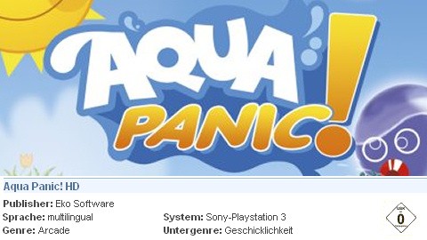 Aqua Panic! HD zmierza na PS3
