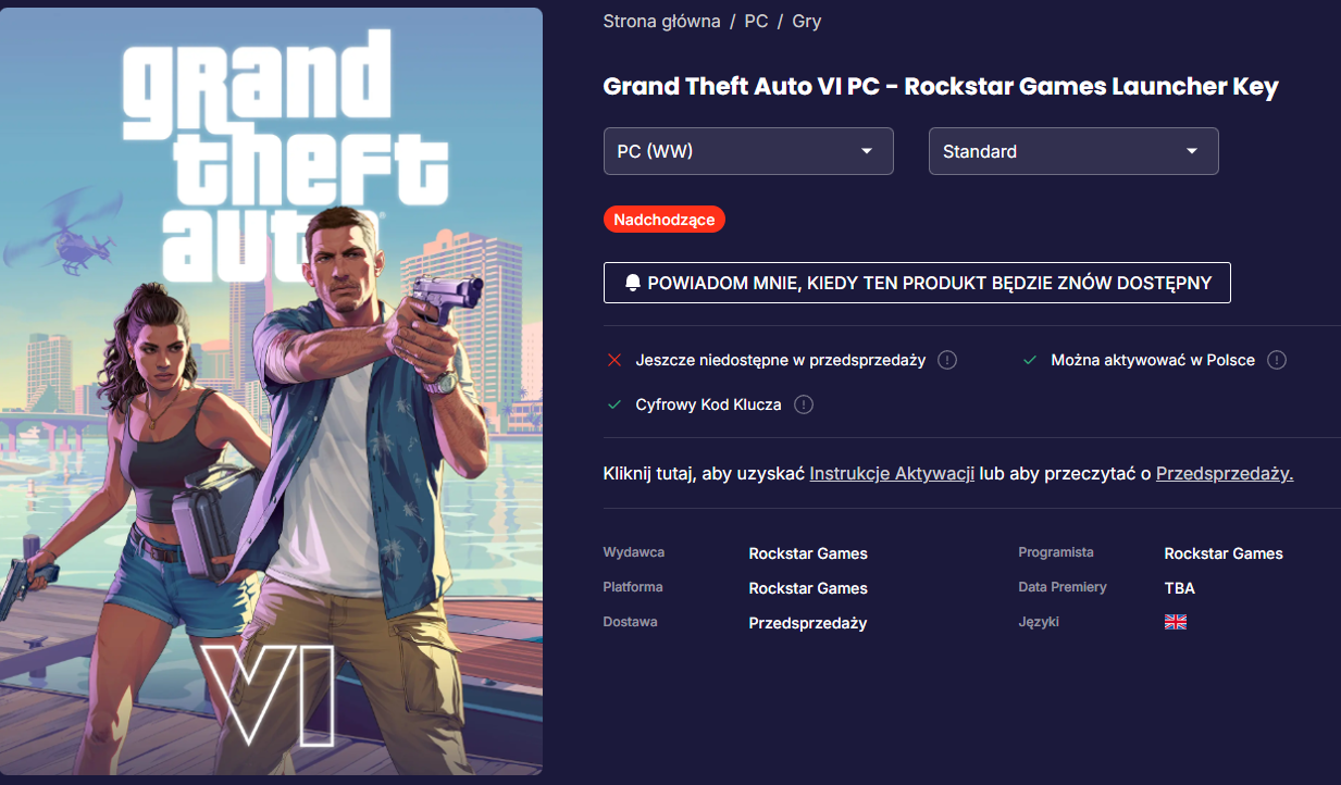 GTA 6 PC Placeholder