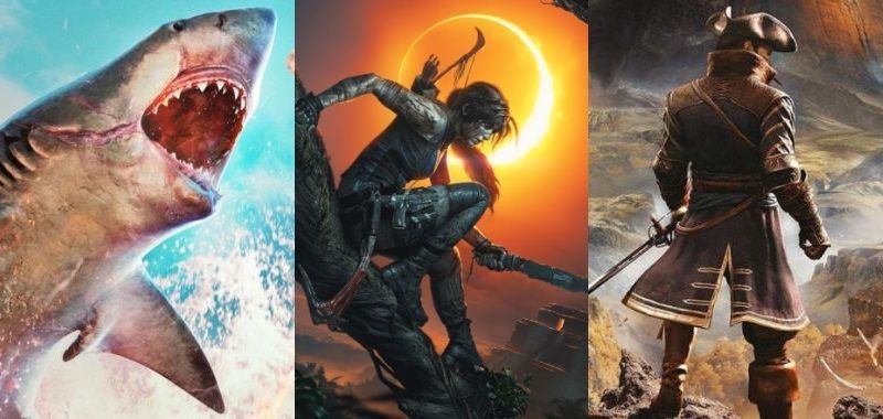 PS Plus z Maneater, Greedfall i Shadow of the Tomb Raider. Która produkcja jest najciekawsza?
