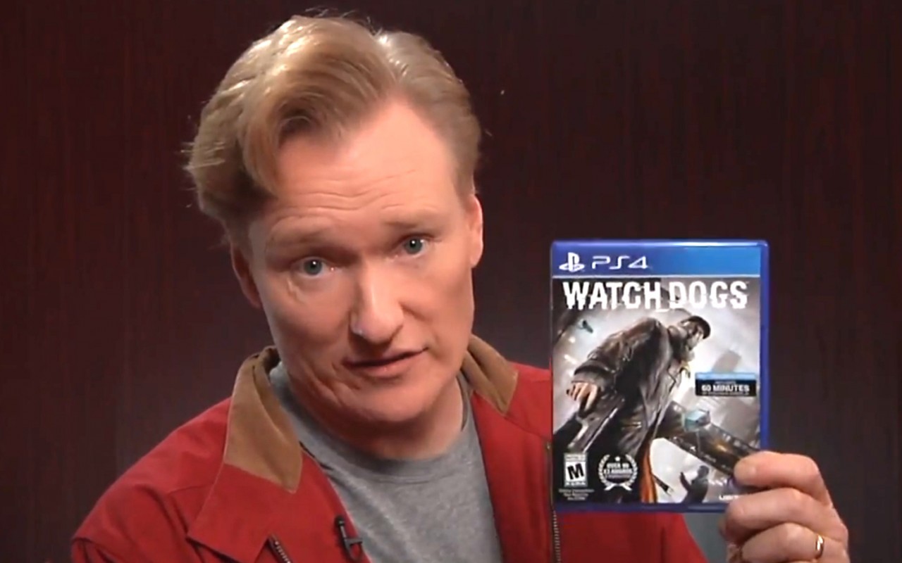 Conan O&#039;Brien testuje Watch Dogs - zobaczcie &quot;wideorecenzję&quot; gry Ubisoftu