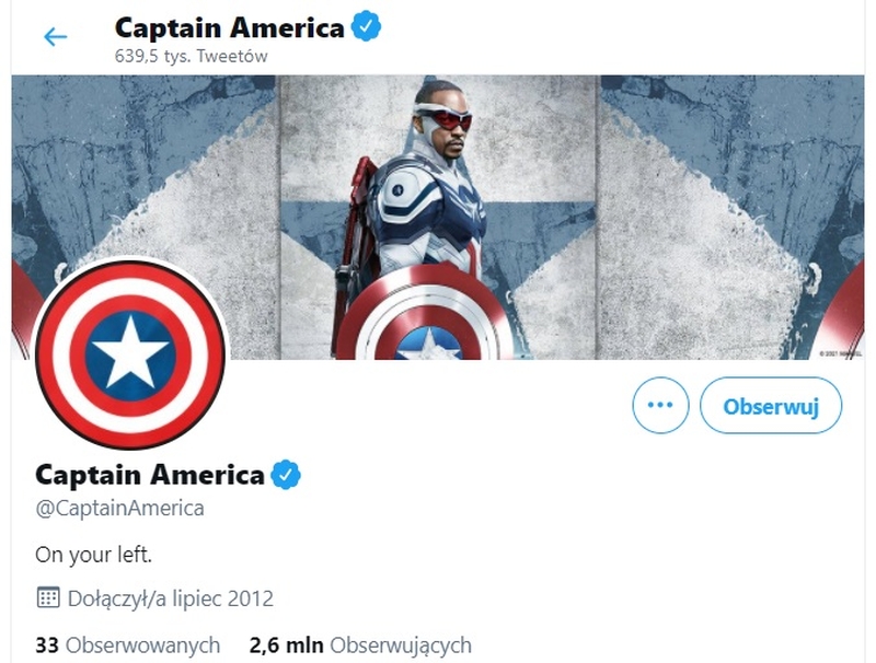Kapitan Ameryka zaprezentowany. Marvel pokazuje superbohatera