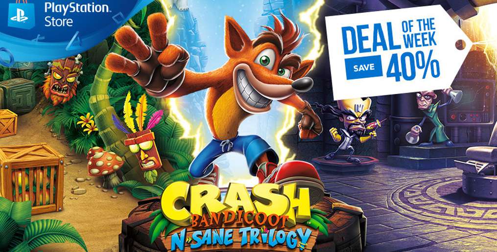 Crash Bandicoot N. Sane Trilogy ofertą tygodnia w PS Store